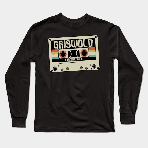 Griswold - Limited Edition - Vintage Style Long Sleeve T-Shirt by Debbie Art